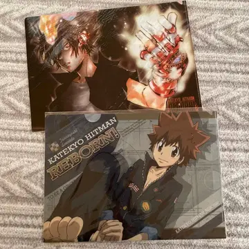 KATEKYO HITMAN REBORN! 클리어 파일 2장 세트