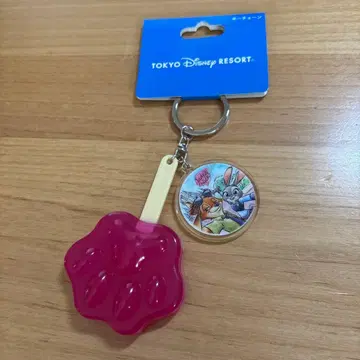 주토피아 파우 스위츠형 키링