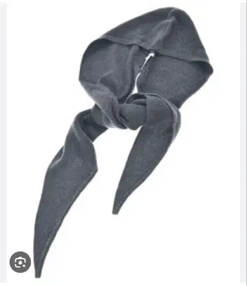 SLOANE 리브 울 x 캐시미어 후드 부착 머플러