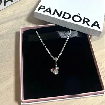 [ 미사용 새상품 ] Pandora 미니 참 목걸이