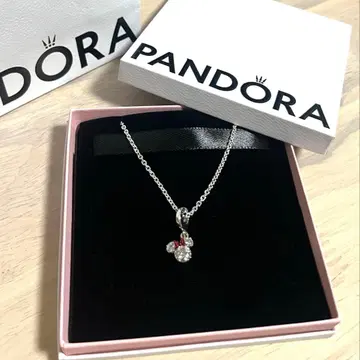 [ 미사용 새상품 ] Pandora 미니 참 목걸이