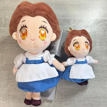 미녀와 야수 Tiny 봉제 인형 봉제 인형 키링 벨