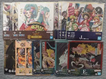 원피스 제일복권 각종 색지 14장 세트