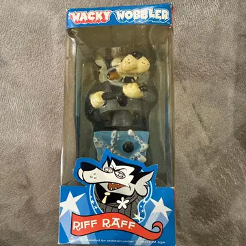 Wacky Wobbler Riff Raff 피규어 보빙 헤드