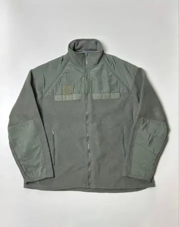 RLCB 플리스 자켓 밀리터리 USA제 카키 그레이 M 사이즈