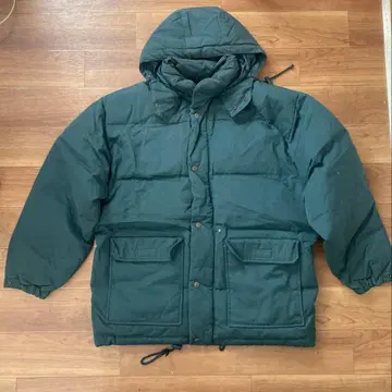 vintage 다운 자켓 그린 구제 의류 MAC HOPE