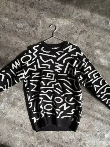 ZARA 니트 맨투맨 트레이닝복