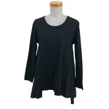 12D677-8 미즈이로 인드 긴팔 셔츠 튜닉