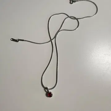 실버 펜던트 목걸이