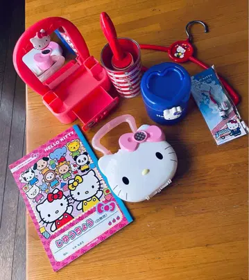 레어 레트로 헬로키티 캐릭터 굿즈 세트 7점 세트