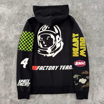 [ 초레어 ] BILLIONAIRE BOYS CLUB 후디 와펜 블랙