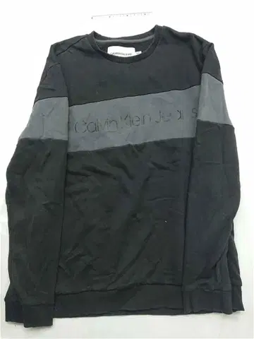 캘빈 클라인 진스 맨투맨 블랙 계열 XL 남성용