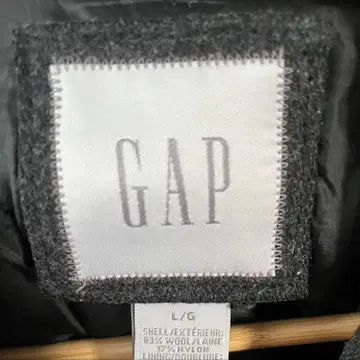 GAP 다크 그레이 자켓 L 사이즈 올드 갭