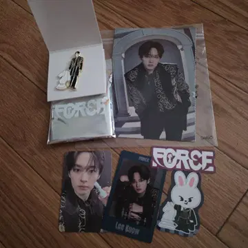 스키즈 FORCE 리노 핀 배지 카드 스티커