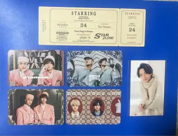 혜택 세트 King & Prince starring