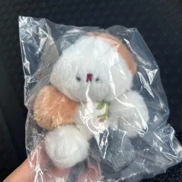 마루미네코의 동그란 봉제 인형 가챠 삼색 고양이 씨