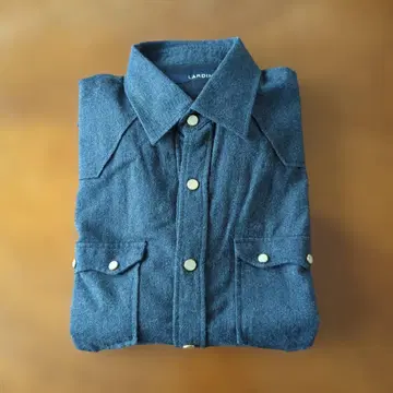 [ 미사용 ] 라르디니 플란넬 웨스턴 셔츠 38