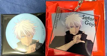 주술회전전 고죠 사토루 시부야 사건 캔뱃지 아크릴 키링