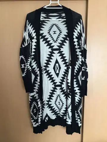 [오늘까지의 판매] 롱 가디건 [헤이세이 갸루]