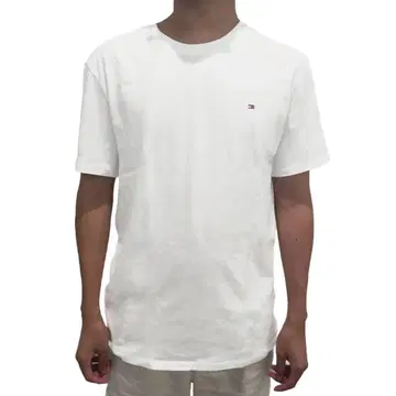 [ 미사용 새상품 ] Tommy Hilfiger 화이트 T셔츠