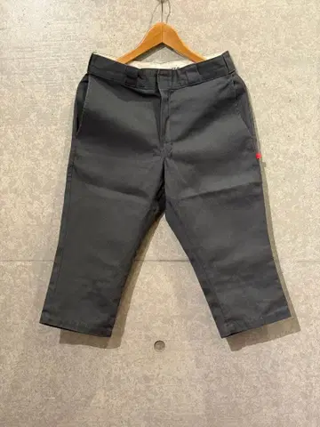 Dickies 874 크롭 그레이 W28 상당 자수