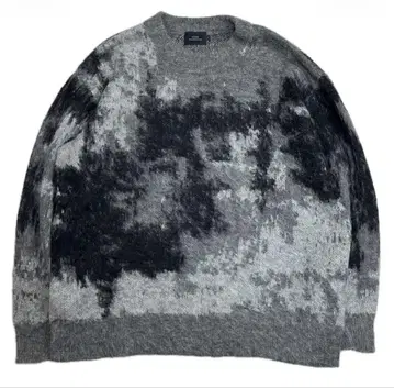 완판 SLICK 스릭 모헤어 크루넥 니트 풀오버