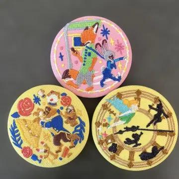 디즈니 자수 캔뱃지