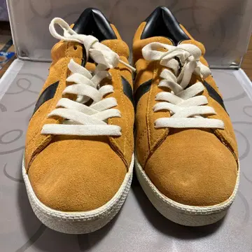 컨버스 빈티지 프로 레더 스웨이드 옥스 골드 25.5cm