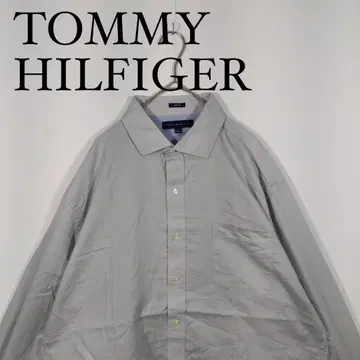타미힐피거 라이트 블루 긴팔 셔츠 L