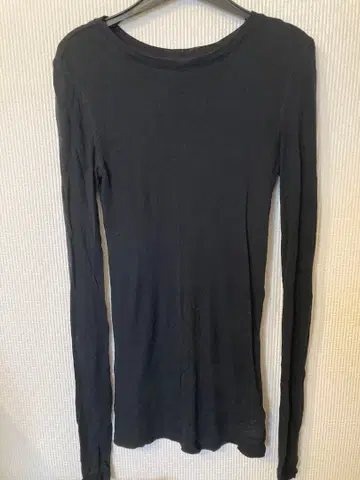 SeaRoom Lynn 시어 블랙 롱T 시루무린