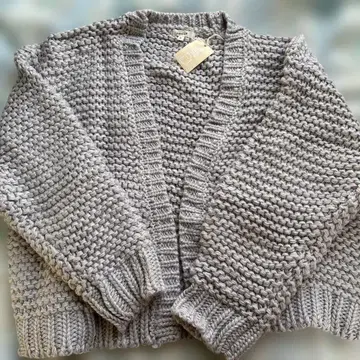 새상품 studioCLIP 그레이 가디건 F