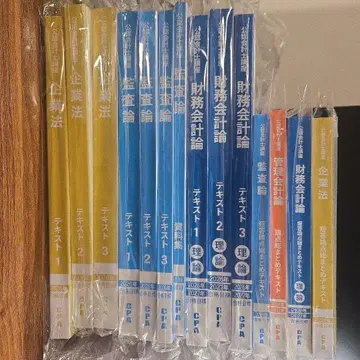 cpa 회계사 텍스트 일식, 컴팩트 서머리, 신 리스, 개별 계산 문제집