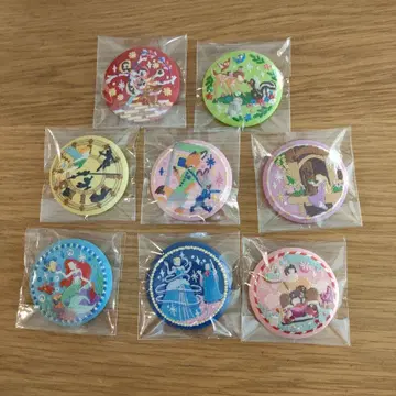 디즈니 자수 캔뱃지 8개 세트