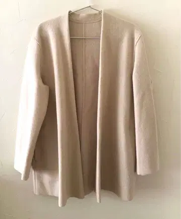 새상품급 23구 울 가운 코트 38