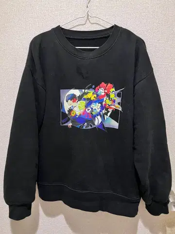 키요 맨투맨 블랙 TOP4 in TOKYO DOME 여성용 M