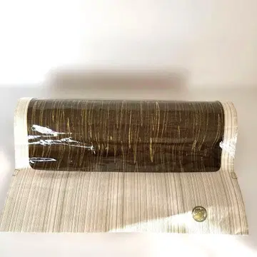 기모노 옷감 카키 골드 실크 울 미츠코시 쇼와