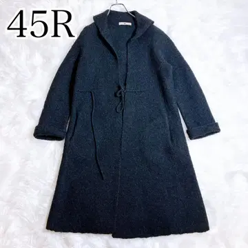 45R 플로트 융모 드레스 카슈쿨 드레스 울 블랙 블랙