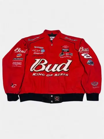 Chase Budweiser Racing Bomber Jacket
