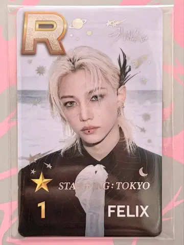 StrayKids 스키즈 ssjyp 리얼 터치 트레이딩 카드 필릭스