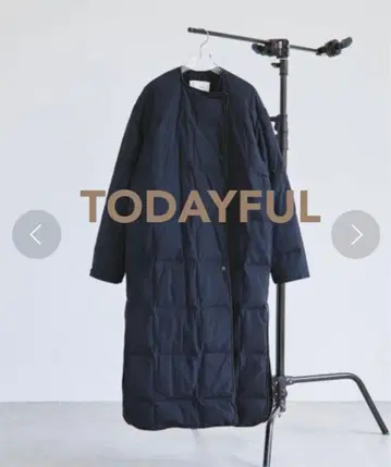 하자 있음 저렴하게 TODAYFUL 퀼팅 다운 코트 투데이풀 38