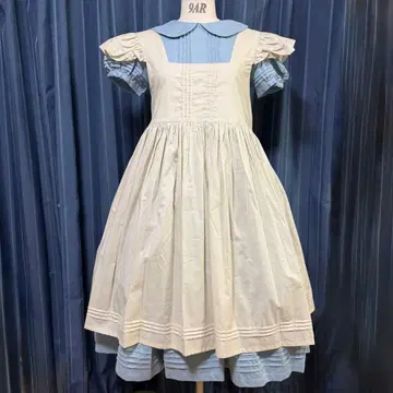 문 애프터눈 월영 왕관 앨리스 원피스