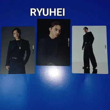 BE:FIRST BEST 류헤이 RYUHEI 3타입 트레카 세트