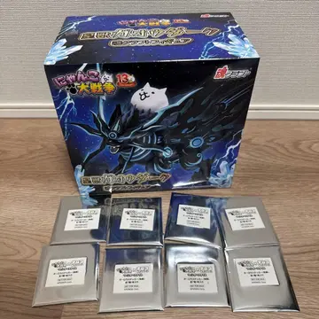 냥코 대전쟁 x 남코 캠페인 가오우 다크 스티커 세트