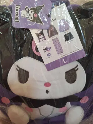 시마무라 해피백 파자마 룸웨어 쿠로미 L 사이즈