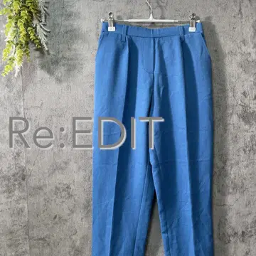 리디 스트레치 트윌 더블 턱 테이퍼드 팬츠 오피스 캐주얼