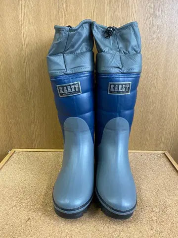 미사용 새상품 제1고무 1 칼스트 방한장화 네이비 27.0cm