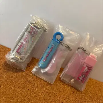 메조 피아노 필통 컬렉션 가챠 3종 세트