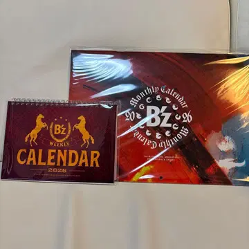 B'z 2026년 달력 세트