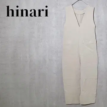 [택 포함 새상품] hinari 코쿤 실루엣 2WAY 콤비네존 살로펫