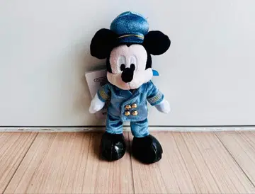 파이롯트 미키마우스 봉제 인형 키체인 하네다 공항 제 기간 한정